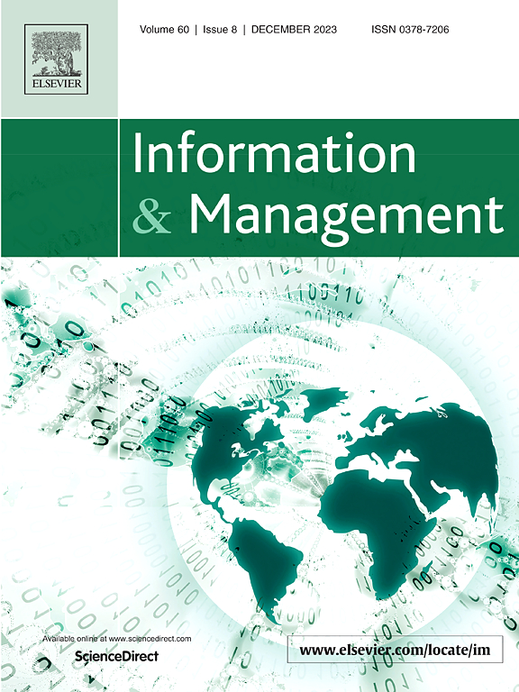 Go to journal home page - Information & Management